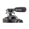 AZDEN Zewnętrzny Mikrofon Stereofoniczny Jednokierunkowy na Baterie AAA Mini Wtyczka Numer Części 001651 SMX-10 Mikrofon, Mikrofon, Zasilany, Złącze 3,5 mm,