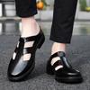 Fashion Spring and Summer Men's Shoes High Quality Breathable Style Design Leisure Party Luxury Daily Shoes Black and White 38-48