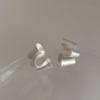 Creative Design Fashion Copper Color Stainless Steel Irregular Twist Matte Rings For Women Men Personality Hip Hop Rock Jewelry