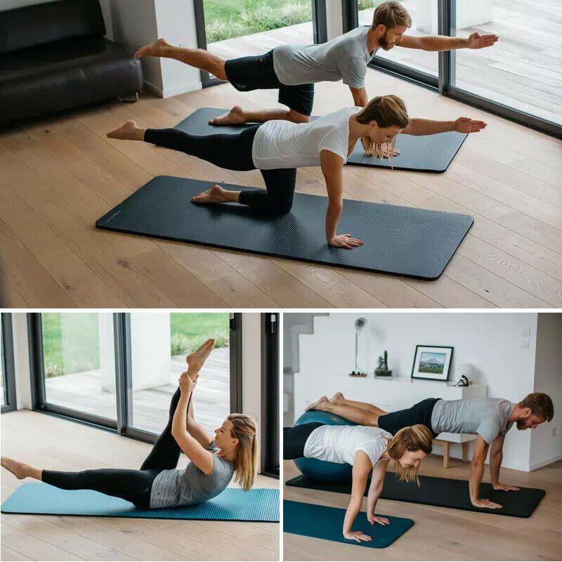 Premium Qualität 10mm Dicke Große Yogamatte Mit Hochdichter Rutschfester Oberfläche