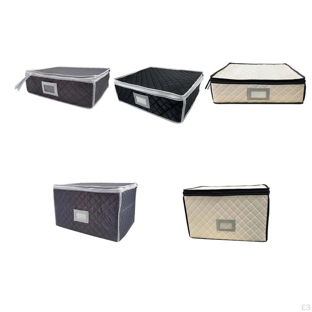 China Storage Case Hard Shell Case, for Seasonal Storage, Cup Plate Bowl Bag, Dish Organizer