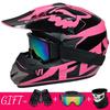 Full Face Mountain Bike Helmet With Goggles Gloves Mask Downhill MTB Trail Riding