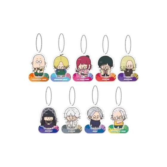 TV Anime SAKAMOTO DAYS Choco-Reto Acrylic Keychain with Stand - 9 pcs/Box