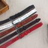 Fashionable Womens Leather Waist Belt With Alloy Closure For Daily Casual Outfits