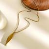 Gold Mini Fish Necklace Jewelry Ocean Style Beach Chain Choker Fish Pendant Necklace  Sea Beach