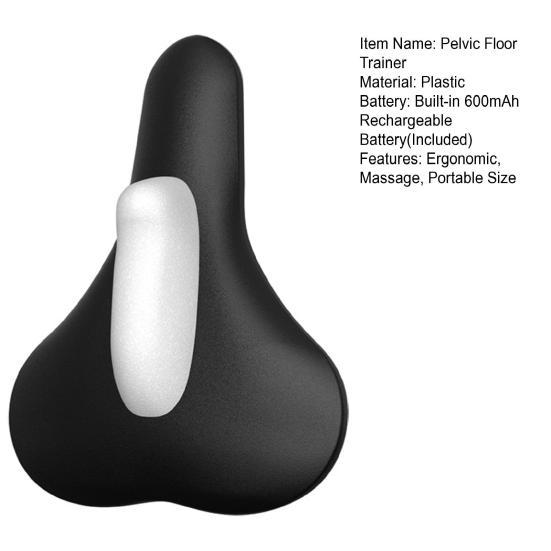 Electric Pelvic Floor Trainer 3 Modes USB Rechargeable Postpartum Recovery Bladder Prostatitis Relief Cushion Pelvic Floor Exerciser Massager