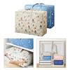Cartoon Printed Non Woven Blanket Storage Bag Waterproof Convenient Clothes Storage Bag Home Use Household Movings Bags
