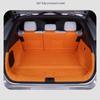For Xpeng G6 2026 2025 2024 Car Boot Mat Rear Trunk Liner Cargo Protection Leather Trunk Mat Interior Modification Accessories