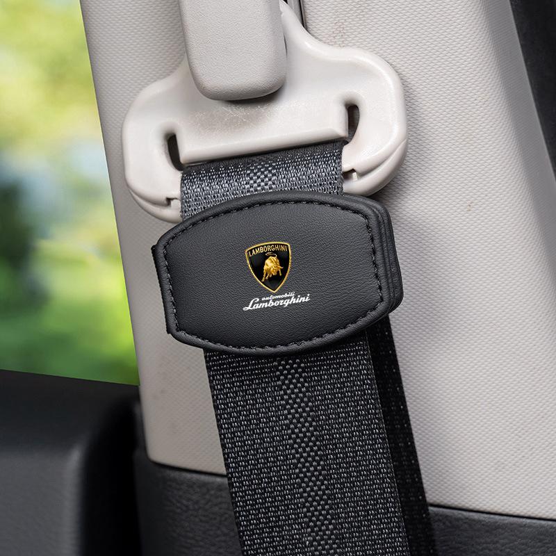 

Universal Car Seat Belts Holder Fastener Adjustable Accessories For Lamborghini LP570 LP610 Urus LP700 LP770 Gallardo Aventador