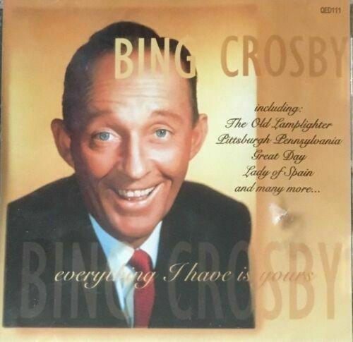 

CD BING CROSBY - Everything I Have Is Yours QED111 QED Japan Jazz Used