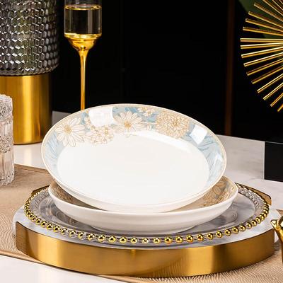 Haoya Jingdezhen 'Time Wander' Ceramic Deep Plates