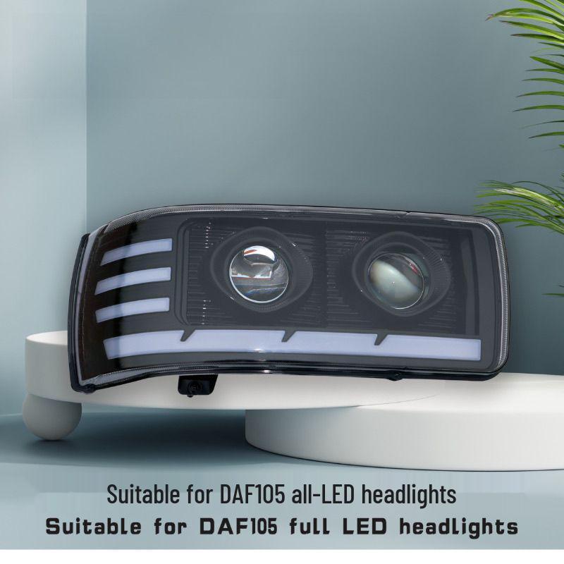 Dual-Lens LED Headlight for DAF XF CF LF 105 Trucks Left