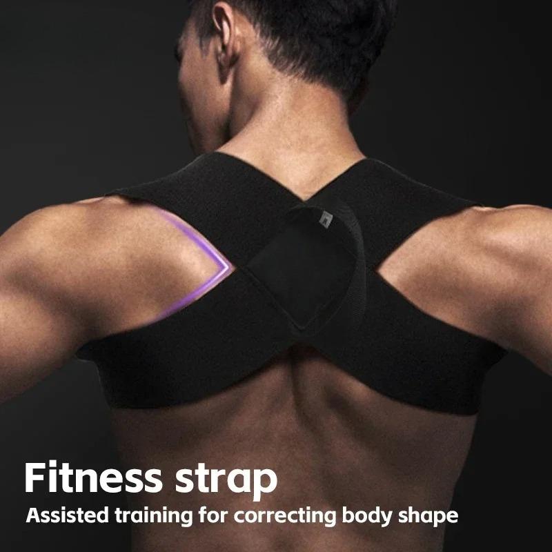 

Adjustable Posture Corrector Belt for Men Women Orthopedic Back Support Anti-Camel Correction Sitting Posture Belt S 45KG-55KG