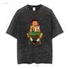 MAD Magazine Alfred E Newman T shirt retro graphic tee long or short sleeves vintage Washed Stretched Soft Casual homme
