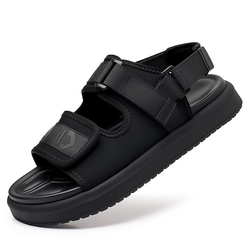 Summer Breathable New Men's Thick Soled Outdoor Beach Shoes Casual Soft-soled Sports Sandals for Men