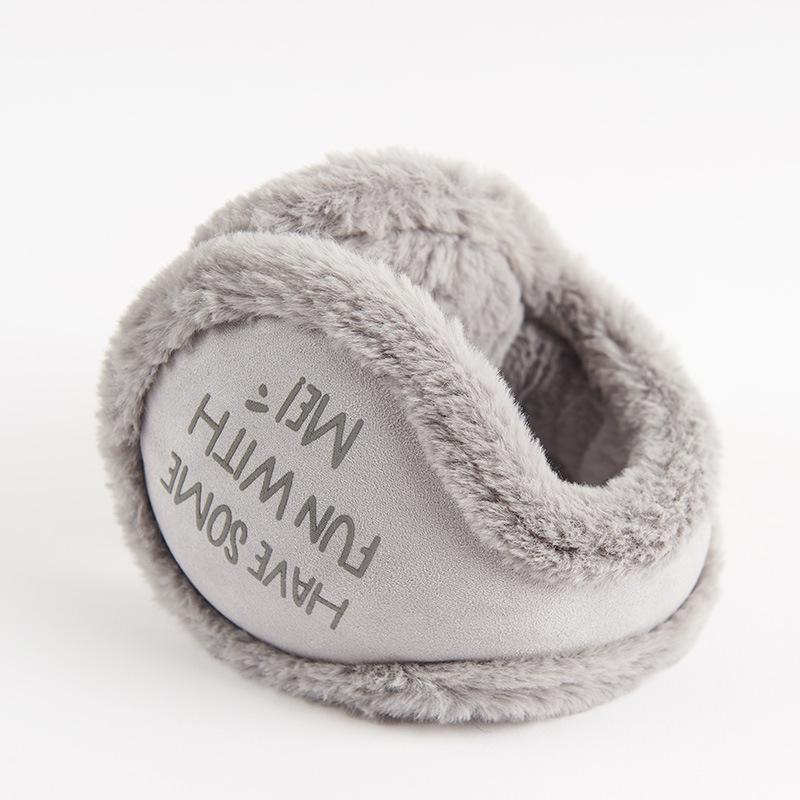 Earmuffs: Unisex Winter Plush Ear Warmers for Outdoor Cycling