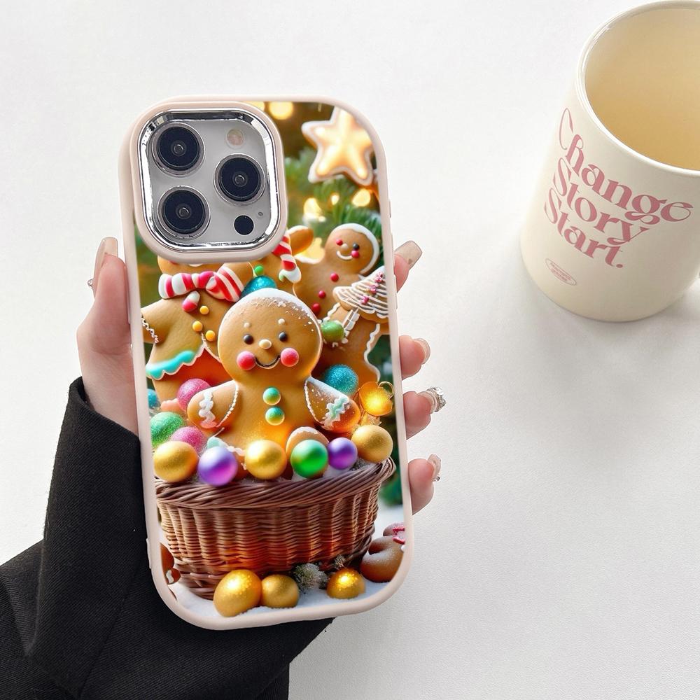 N107 Happy New Year Christmas art Soft Phone Cases для Samsung S24 S23 Plus A15 A35 A54 — фото 20