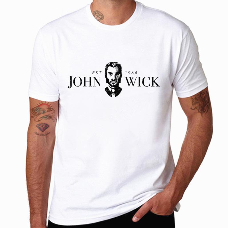 John Wick T Shirt Tshirt Men Funny Print Fashion Tshirt Short Sleeve Summer Top Male Tee summer tshirt drop shipping