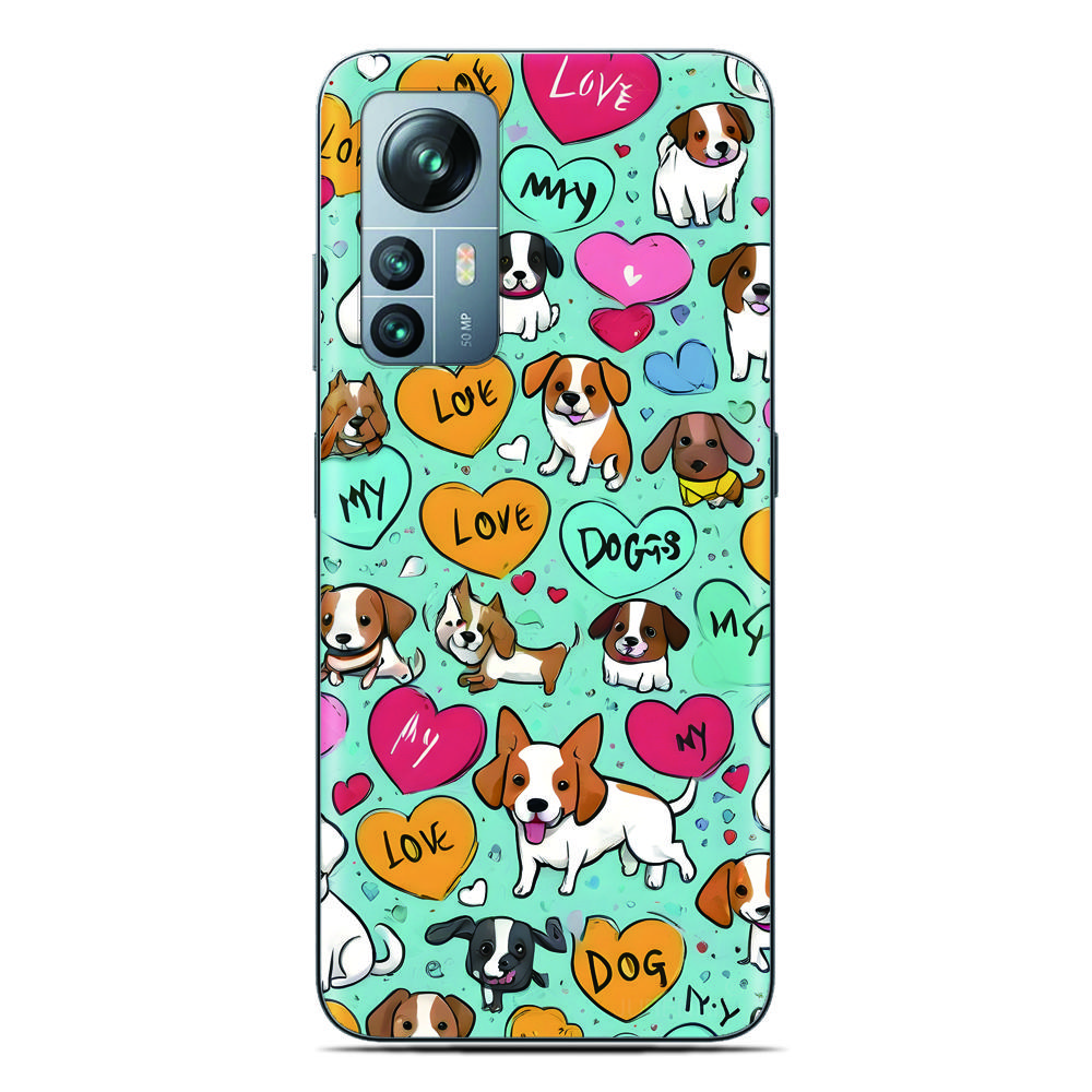 Pet Dog Image Phone Case For ZTE Blade V80 V60 V50 Design 4G V30 V40 Vita Axon 60 50 40 Lite 30 Pro 11 V41 Smart A3 A5 Cover