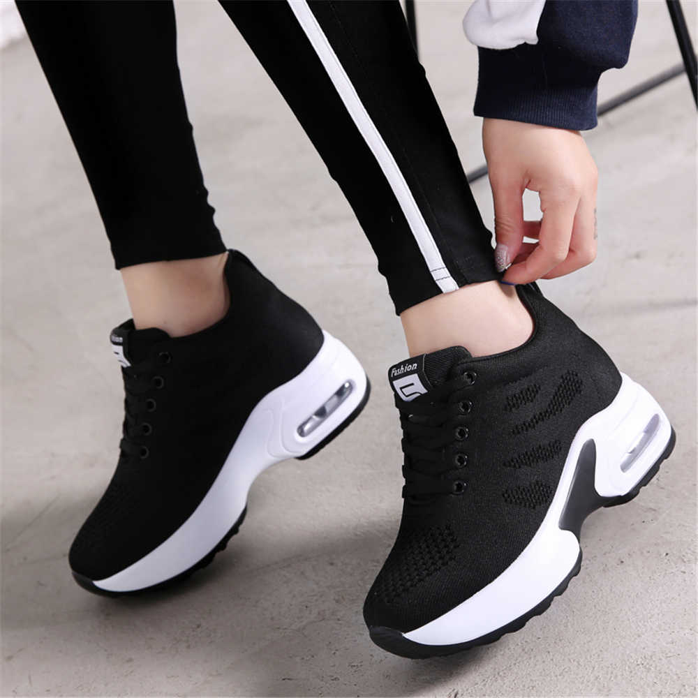 Mash Summer Sports Shoes For Walking Woman Woven Breathable White Sneakers Women's Styling In Offers Particular Premium