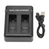 Dual Camera Battery Chager Multifunctional Rapid USB Battery Charger for AHDBT‑501 601 701 801