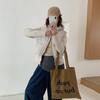 Autumn and winter new European and American style hooded waist fashion cotton jacket light and thin hooded splicing coat