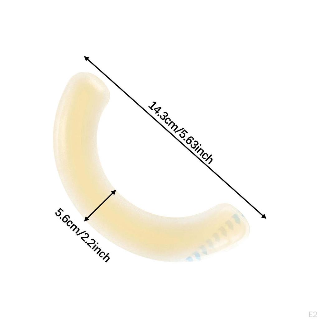 10 Pieces Ostomy Barrier Strips Lightweight Tape Elastic Colostomy Supplies