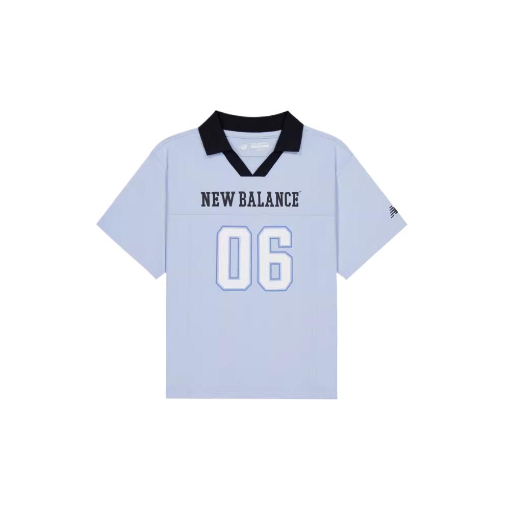 New Balance Kids T Shirts Polo Collar Moderate ND7FG6S083-BL 110