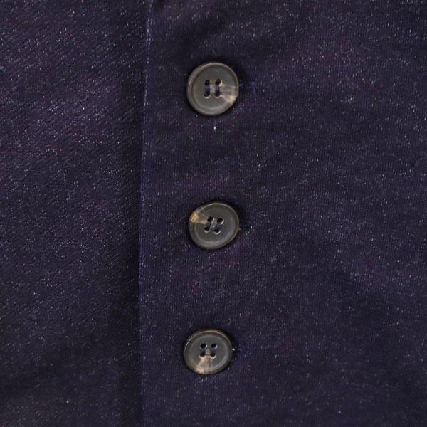 Brand New HB Indigo Cut and Sew Rib Tailored Jacket L Navy Blue Men's Used