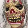 Halloween Horror Mask with Hair Zombie Mask Masquerade Costume Performance