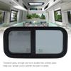 600x300mm RV Window with Screen Vertical Horizontal Sliding for Campers Trailers Construction Vehicles