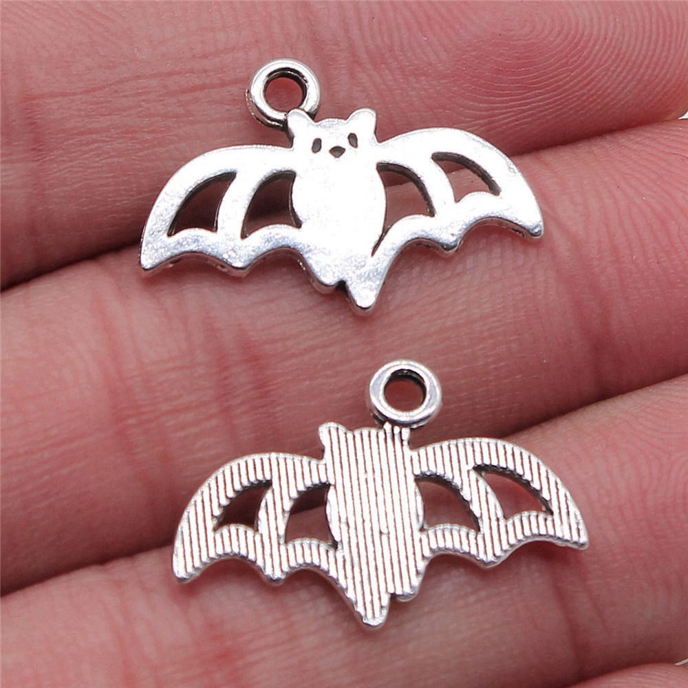 Charms Spider Halloween Bat Pendants Kids' Jewelry Materials QC119