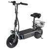 iScooter F2 Electric Scooter with Seat & Rear Basket, 500W Motor, 36V 7.8Ah Battery, 10 inch Tires, 30km/h Max Speed, 30km Range