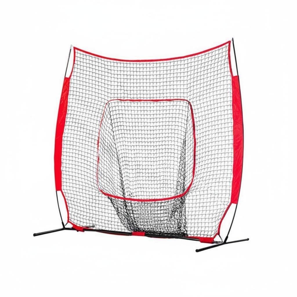 Baseball Practice Net Durable Batting Hitting Softball Training with Carry