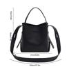 Women Bag Handbag Simple Fashion Shoulder Bag  Luxury Messenger Bag PU Leather Bucket for Women Brand Crossbody