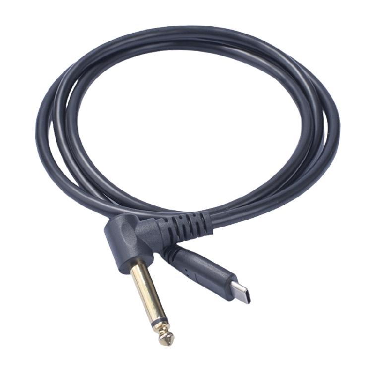 

USB C to 6.35mm(6.5mm) Cable Type C to Double/Single 1/4Inch Connector Wire Line Quality Sound Transmission