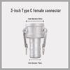 Aluminum Alloy CE Quick-Connect Male & Female Hose for Oil Discharge and Water Sprinklers