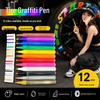 Pintura para letras de neumáticos impermeable - Para coches, motocicletas y vehículos eléctricos