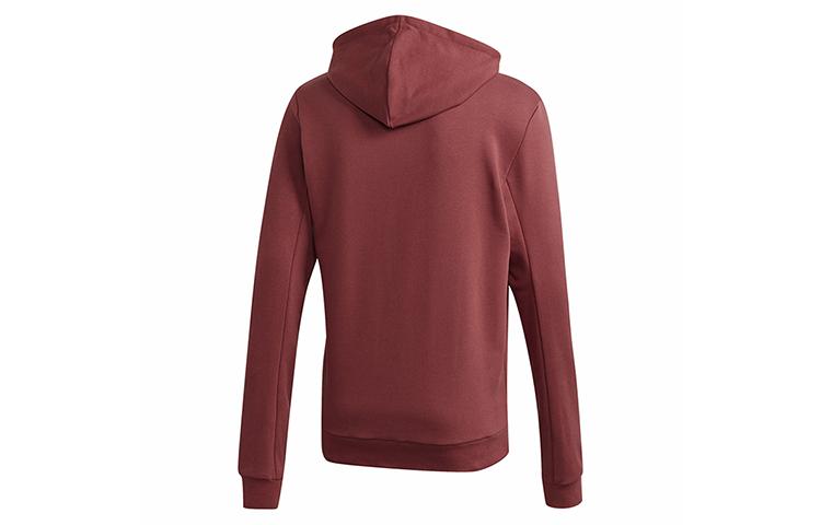 Adidas Sweatshirts Men's Red Hooded Moderate Regular FT8414