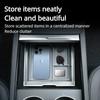 For Tesla New Model 3 Highland 2024 Central Control Storage Box Organizer Armrest Box Car Center Console Storage Silicone Pad