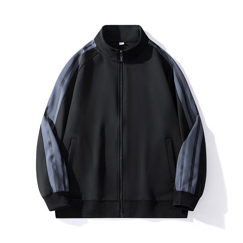 

Sweater Men s Jacket Jacket Autumn Stand Collar Loose Joker Casual Jacket Zipper Fashion Trend 5XL