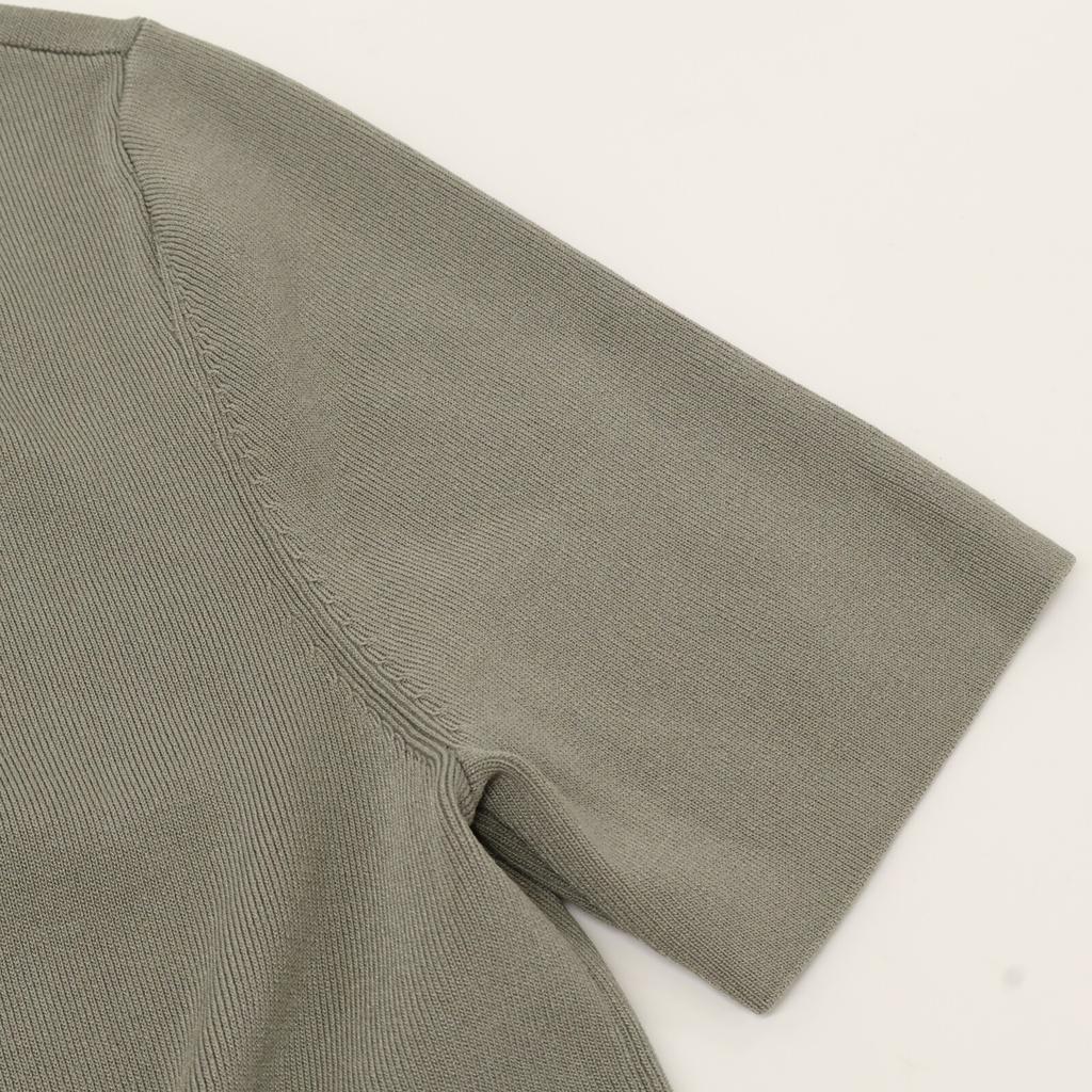 Adore 24-year-old Grey High Gauge Stretch Switching One-piece Dress Dress 38 grayUsed