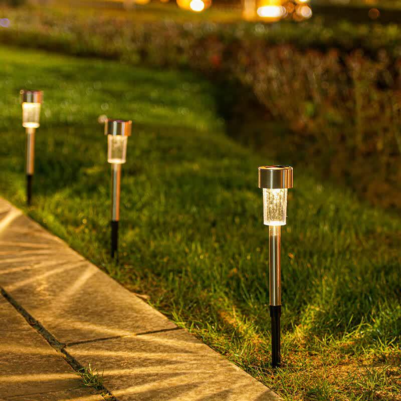 Solar Stainless Steel Garden Path Light