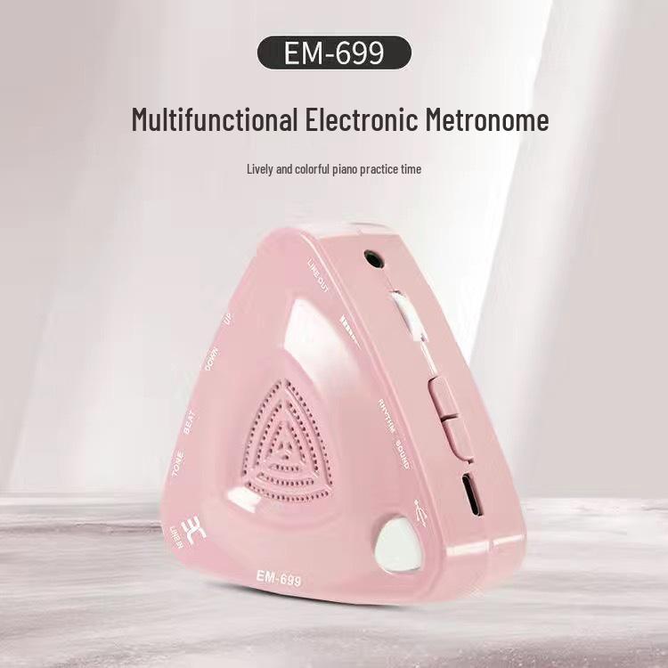 Yinuo EM-699 Electronic Metronome for Piano, Guitar, Drums, Guzheng, and Vocals - Precise Rhythm Keeper for Grade Exams.