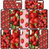 Pouzdro na telefon pro Samsung Galaxy S25 S23 S22 S24 Ultra FE A05 A06 A15 A16 A36 A37 A35 A54 A24 A55 A56 A57 A25 A26 A53 A17 Jahodové Ovocné Letní Kryt