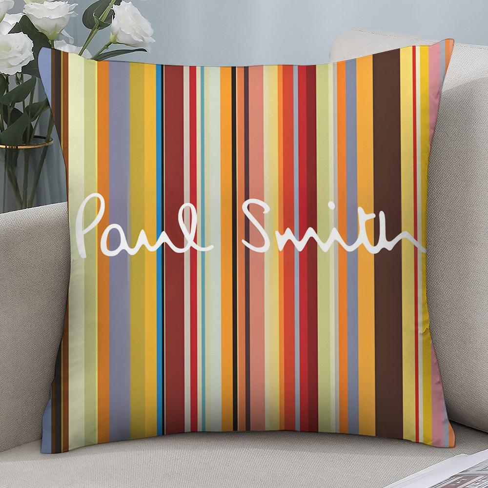 S-Smith Fashion P-Paul Pillow Case Short Plush Pillow Covers Sofa Decorative Gift Home Double-sided Printing Cushion Cover
