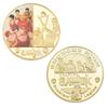Slam Dunk Gilded Die-Cast Coin: Sakuragi Hanamichi & Rukawa Kaede Anime Collectible