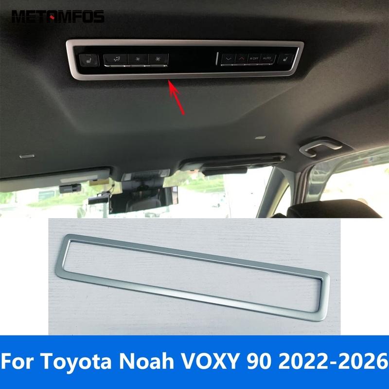 For Toyota Noah VOXY 90 Series 2024 2025 2026 Matte Air Condition Switch Cover Trim Interior Accessories Car Styling