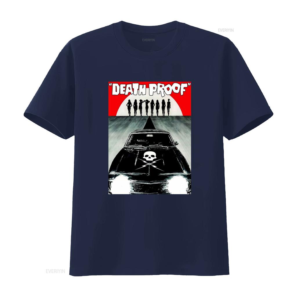 Death Proof StuntUnisex Mike Tarantino Russ Meyer Cult Movie T Shirt M Vintage Washed Top For Everyday Wear Homme Soft