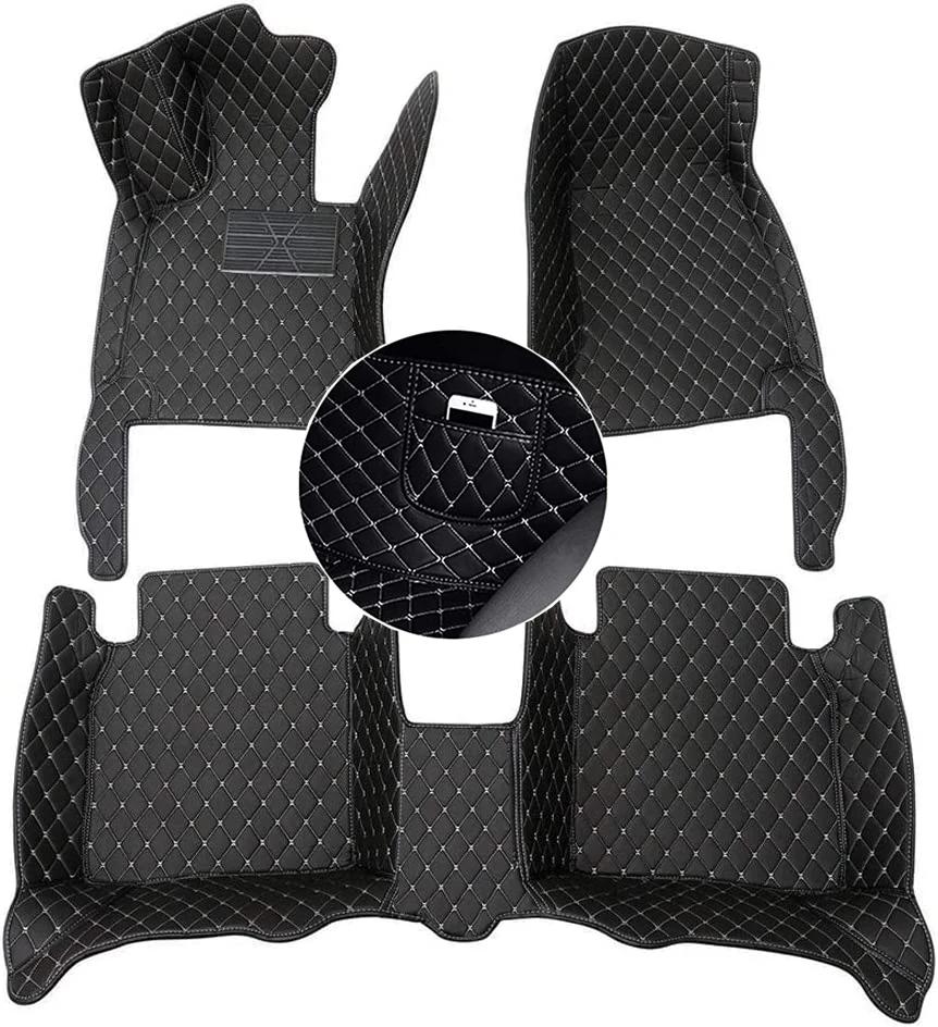 For Lincoln Aviator Nautilus 2019-2026 Auto Leather Waterproof Custom Car Floor Mats Carpets Foot Coche Accessorie Floor Liners